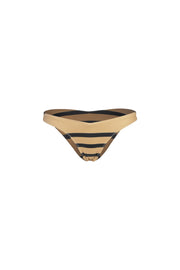 V Brief Bottom (Cashew Black Stripe)
