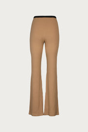 GRACE KNIT PANT (TAUPE/BLACK)