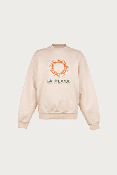 LA PLAYA SWEATSHIRT (CREAM)