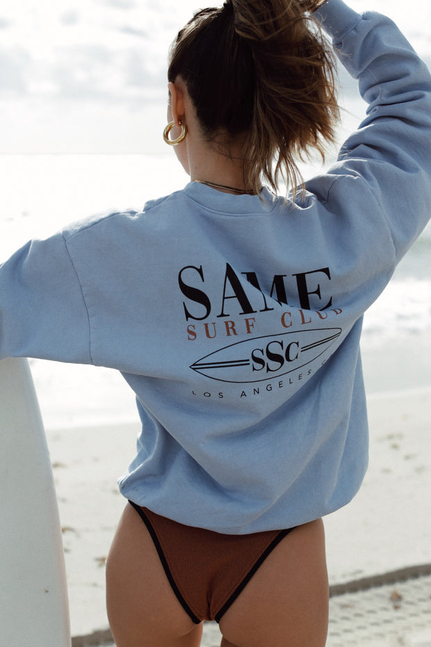 SURF CLUB SWEATSHIRT (VINTAGE BLUE)