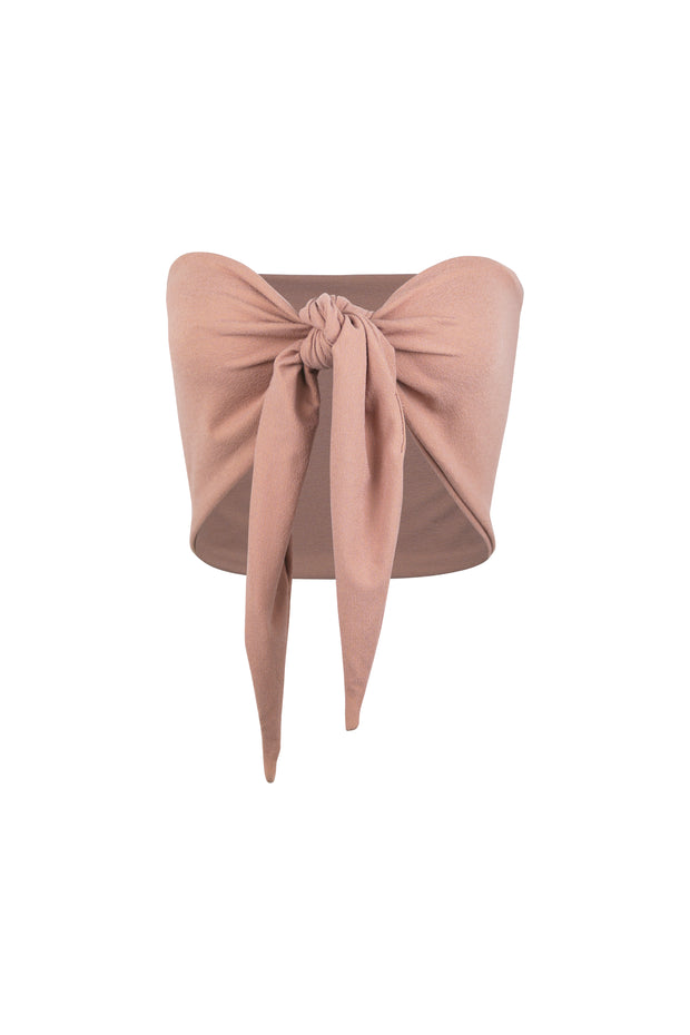 Multiwear Top/Sarong (Faux Suede Clay)