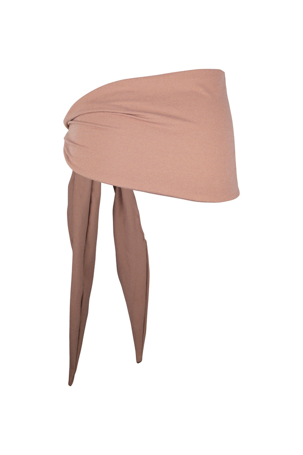 Multiwear Top/Sarong (Faux Suede Clay)