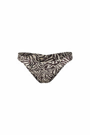 V Brief Bottom (Ivory Zebra)