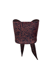 Multiwear Top/Sarong (Onyx Zebra)