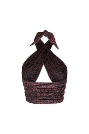 Multiwear Top/Sarong (Onyx Zebra)