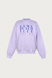 BEACH CLUB SWEATSHIRT (GRAY)