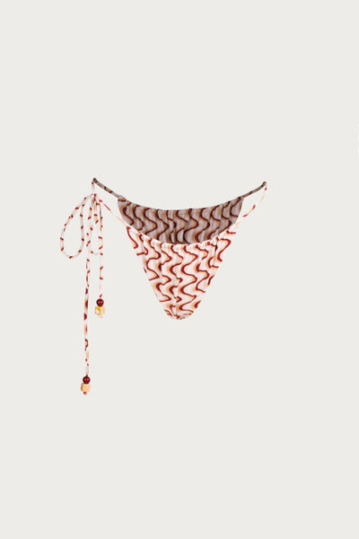 Beaded String Bottom (Cream Retro)