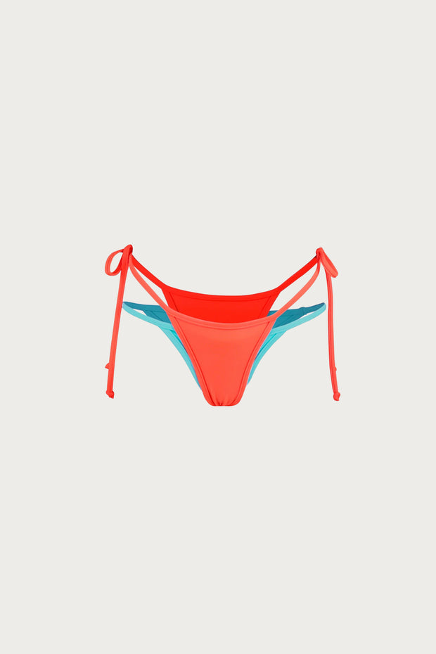 Double Layer Bottom (Orange/Turquoise)