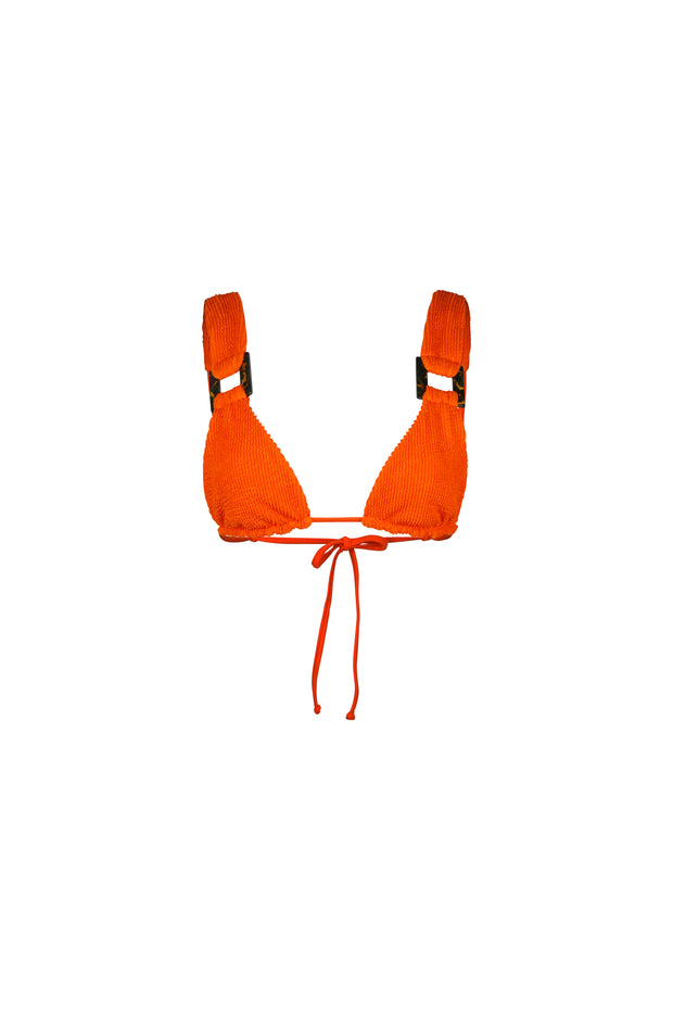 Celine Triangle Top (Textured Tangerine)