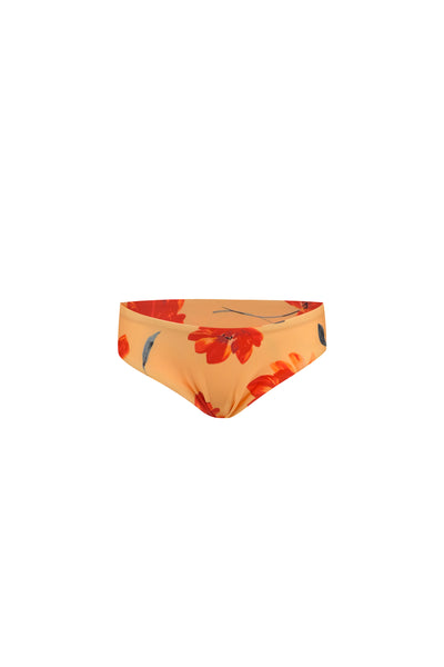 bamm-bamm brief (peach rust floral)