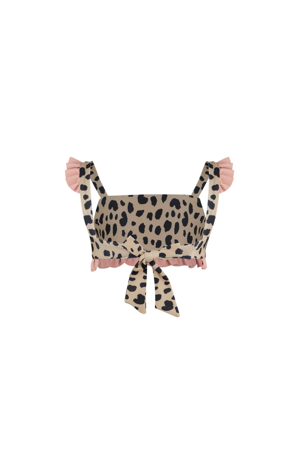 mini me top (leopard/ribbed blush)