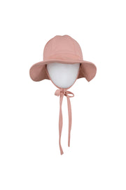 sun hat (ribbed blush)